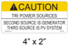 05-238 SOLAR WARNING LABEL