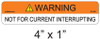 05-406 SOLAR WARNING LABEL