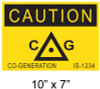 Solar Warning Placard - 10" x 7" - Item #14-403