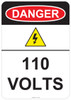 Danger 110 Volts, #53-221 thru 70-221