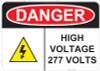Danger High Voltage - #53-238 thru 70-238