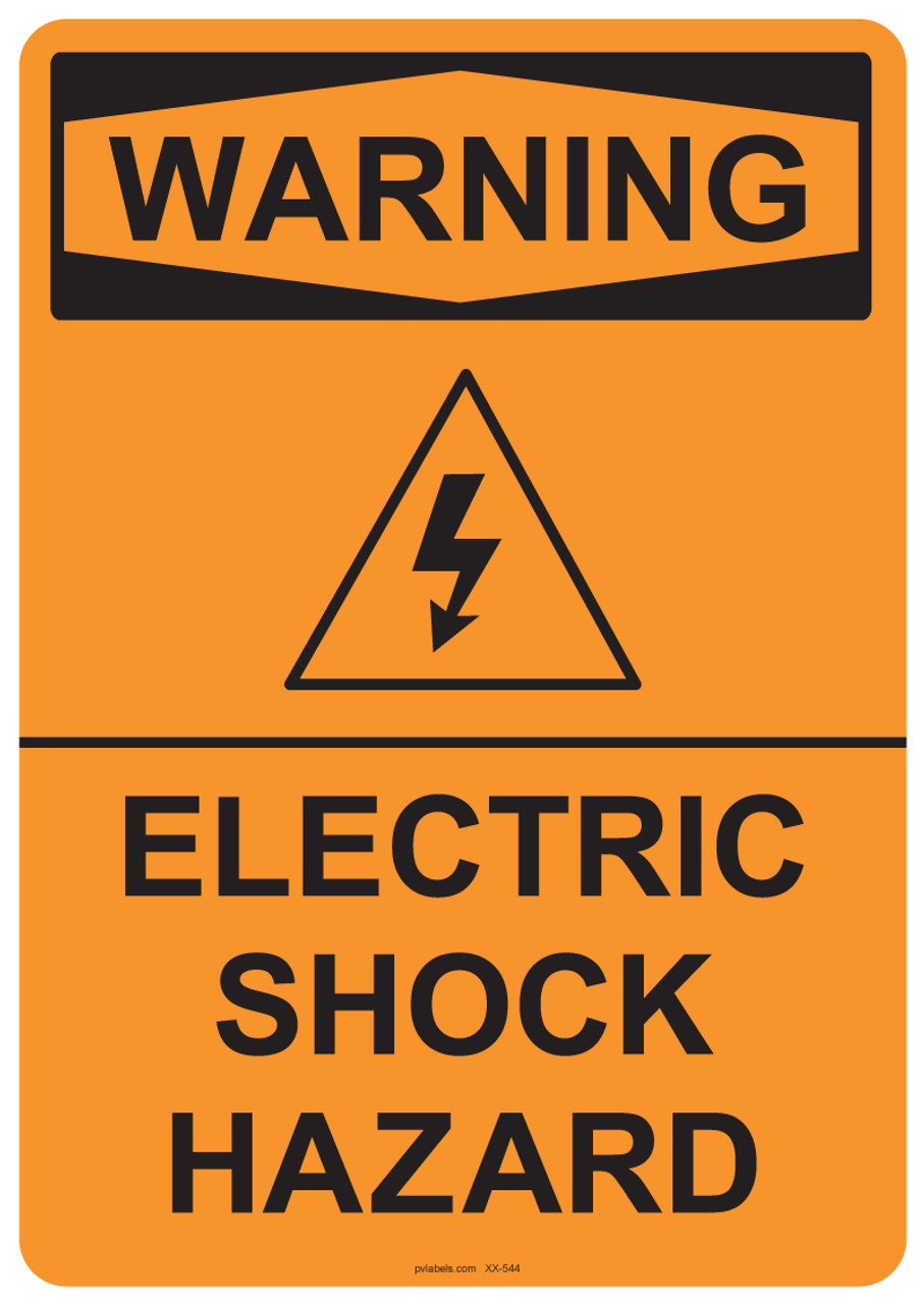 electrical hazards symbol