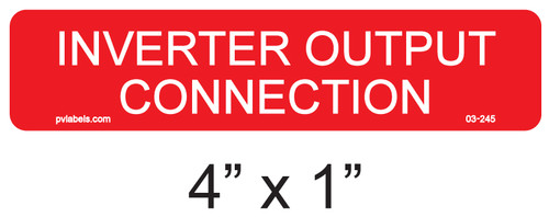 PLACEMENT - ALL LABELS - PV Labels