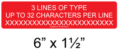 3 Line 1/4
