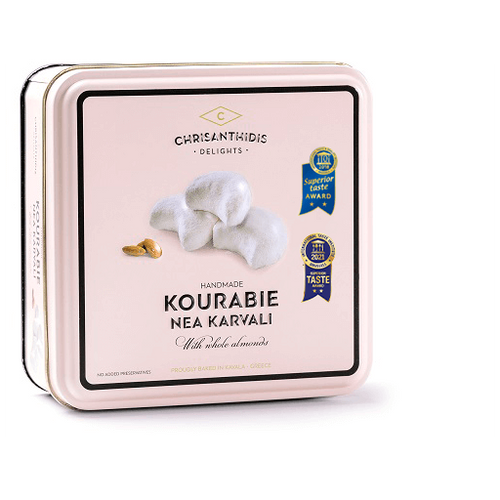 Kourabie With Whole Almonds Metal Box 450g