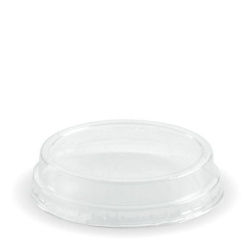 Clear PLA Dome Lids to Fit 60-280ml PLA BioCups & Sauce Cups