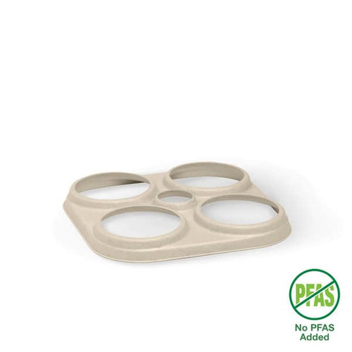 4-Pack Plant Fibre Beer Ring Holders