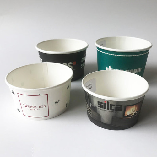 12oz Printed Ice Cream Cups - Full colour print