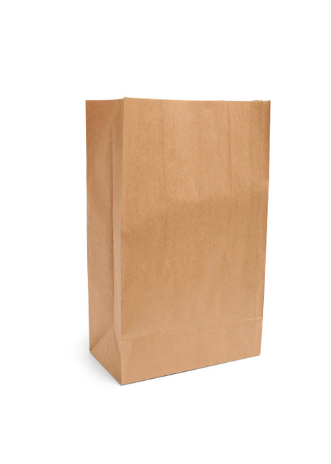 Large 20lb Kraft Paper Grab Bags - 250pcs