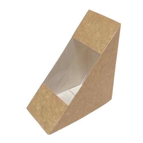 Standard Kraft Sandwich Wedge - 500pk