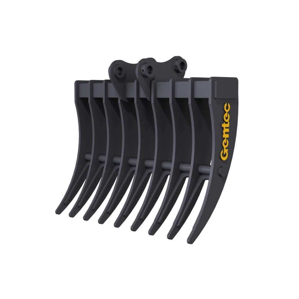 48inch Rake for 6.0-9.9 Ton Excavator - Gentec Equipment