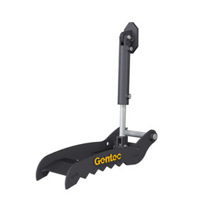 Hydraulic Pin-On Thumb for 4,000lbs to 9,900lbs Excavator - 2 Tines