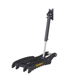 Hydraulic Pin-On Thumb for KOMATSU PC200-6 - 4 Tines