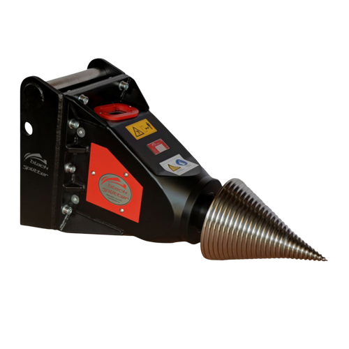 S2X Cone Log Splitter for 6 - 12 Ton Excavator