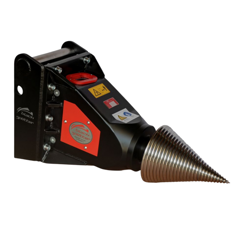 S2X Cone Log Splitter for 6 - 12 Ton Excavator