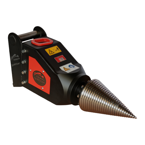 S2 Cone Log Splitter for 0.8 - 6 Ton Excavator