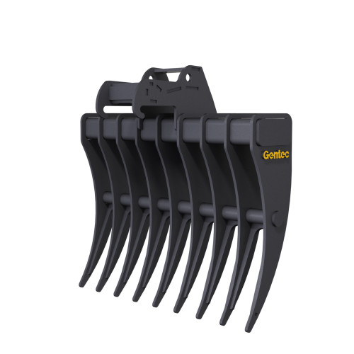40inch Rake for 4.0-5.9 Ton Excavator with Bobcat X-Change Coupler