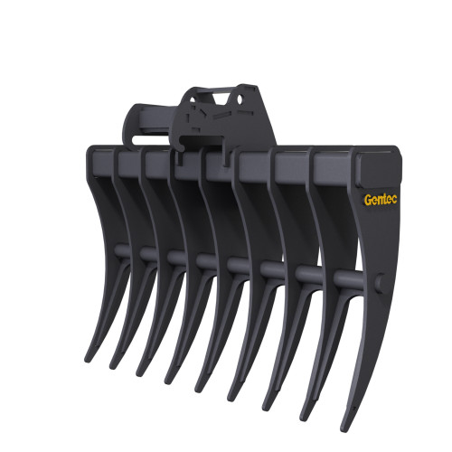48inch Rake for 4.0-5.9 Ton Excavator with Bobcat X-Change Coupler