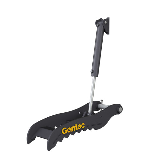 Hydraulic Pin-On Thumb for JCB 86C-1 - 2 Tines