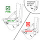 Mechanical Weld-On Thumb 32"x62"