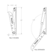 Hydraulic Weld-On Thumb 10"x35"