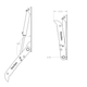 Hydraulic Weld-On Thumb 14"x40"