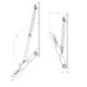 Hydraulic Weld-On Thumb 32"x62"