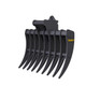 36inch Rake for 2.3-3.9 Ton Excavator with 1.25" T-Pin