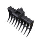 60inch Rake for 6.0-9.9 Ton Excavator with 1.75" T-Pin