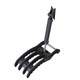 Hydraulic Pin-On Thumb for SUNWARD SWE 25UF - 4 Tines