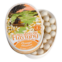 Les Anis de Flavigny All Natural Orange Mints 1.8oz