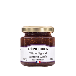 L'epicurien White Fig Confit with Almonds 4.4 oz
