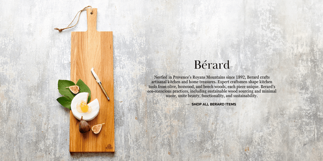 Olivewood cutting board by BERARD Olivier