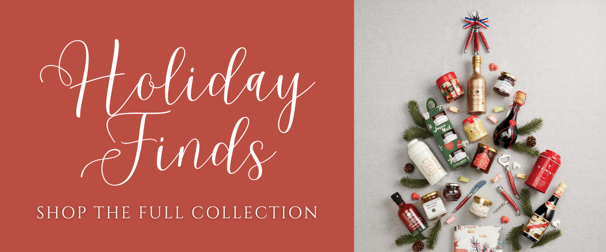 Discover European gourmet delights for your Labor Day celebrations. From olive oils and mustards to jams and candies, our curated selection from France, Italy, Spain, and Portugal will transform your barbecues and picnics. Explore sub-categories like Barbecue Essentials, Picnic Favorites, and Labor Day Specials. Add elegance to your table with Jean Dubost cutlery and Berard olive wood kitchen items. Make this Labor Day unforgettable with our exquisite shelf-stable treasures.