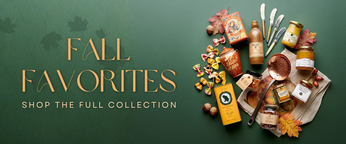 Discover European gourmet delights for your Labor Day celebrations. From olive oils and mustards to jams and candies, our curated selection from France, Italy, Spain, and Portugal will transform your barbecues and picnics. Explore sub-categories like Barbecue Essentials, Picnic Favorites, and Labor Day Specials. Add elegance to your table with Jean Dubost cutlery and Berard olive wood kitchen items. Make this Labor Day unforgettable with our exquisite shelf-stable treasures.