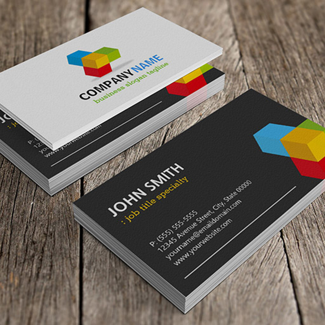 Uncoated Business Cards 12pt