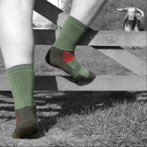 Merino Walking Boot Socks by Pittch
