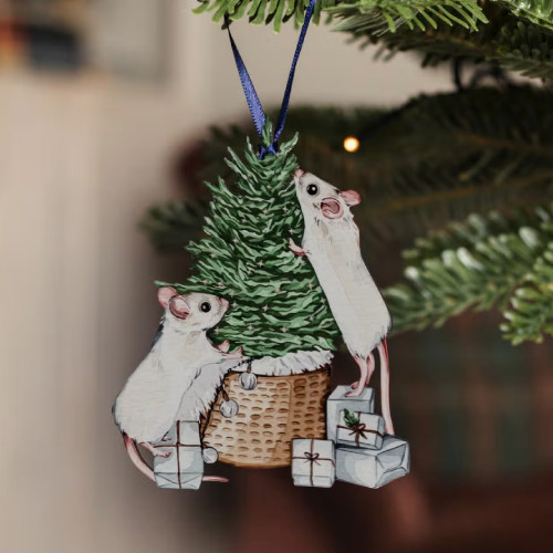 Mice Christmas Decoration