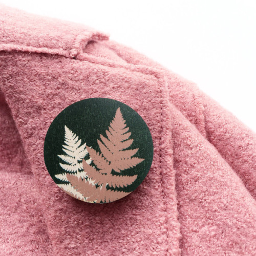 Fern Brooch by Mica Peet