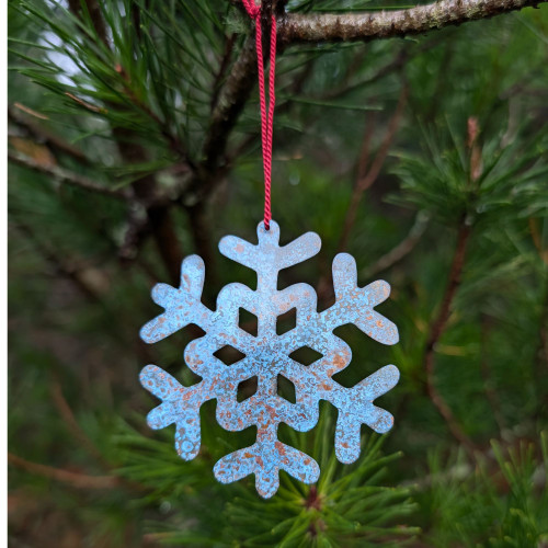 Handcut Christmas Snowflake Decoration