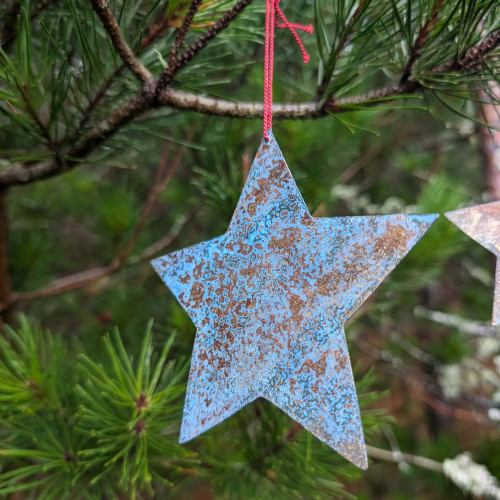 Handcut Christmas Star Decoration