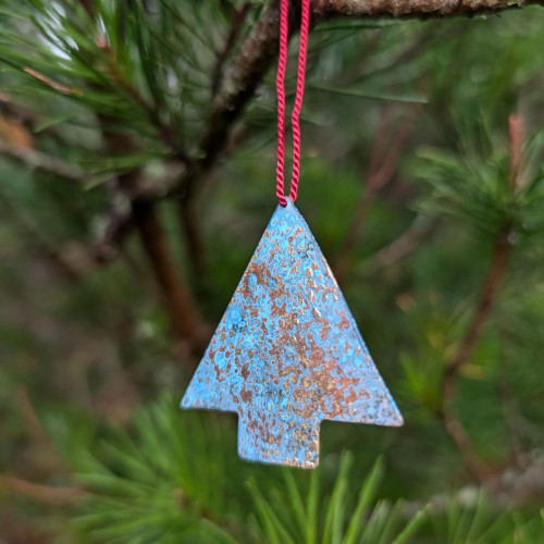 Handcut Christmas Tree Decoration