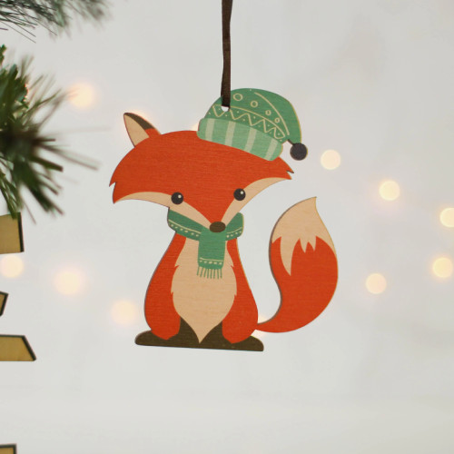 Winter Woodland Animal Decoration