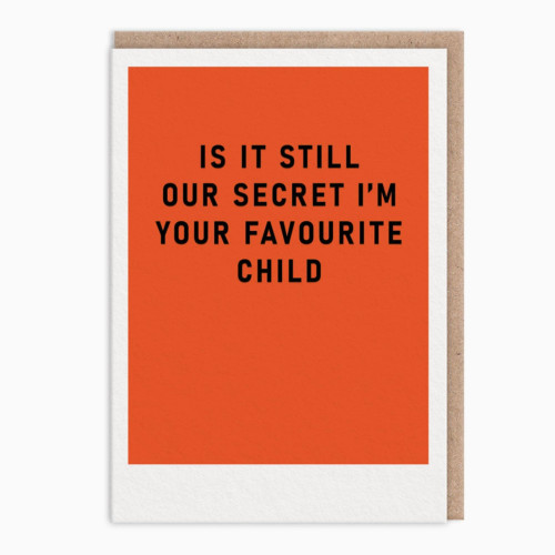 Mother's Day Card - Favourite