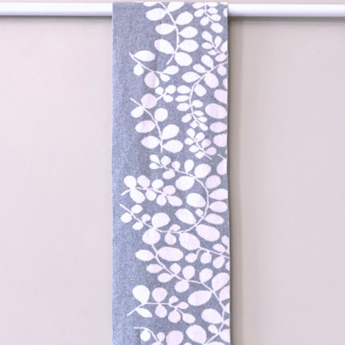 Curling Leaf Luxury Lambswool Scarf