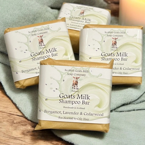 Goat’s Milk Shampoo Bars – Natural, Nourishing & Handmade | 3 Aromatherapy Blends for All Hair Types