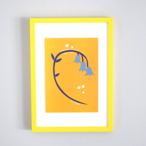 Bluebell Wildflower Print – ‘Bròg na Cuthaige’