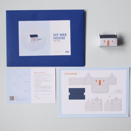 DIY Paper House Kit – Build Your Own Wee Hoose