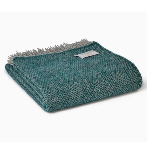 Oversized Pure New Wool Blanket – Made in Britain