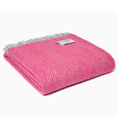 Herringbone Wool Throw